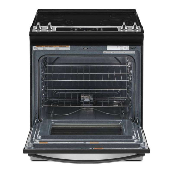 4.8 Cu. Ft. Whirlpool® Electric Range with Frozen Bake™ Technology YWEE515S0LS