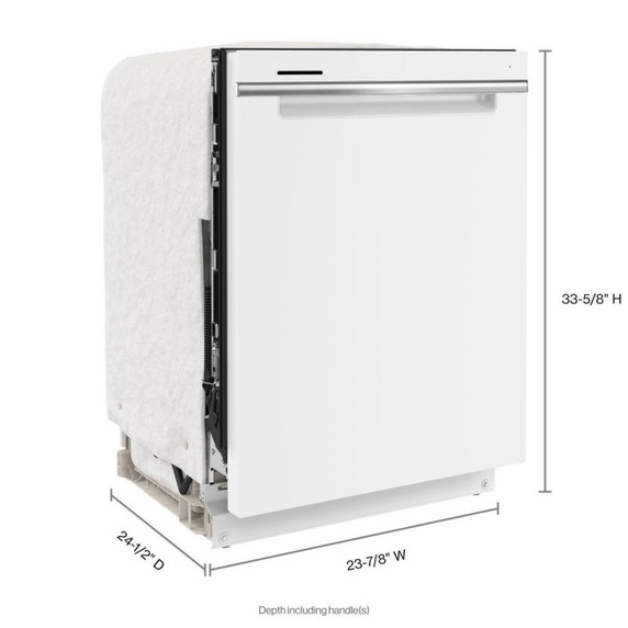 Whirlpool® 24” Stainless Steel Dishwasher with AI Intelligent Wash - 47 dBA WDTA50SAKW