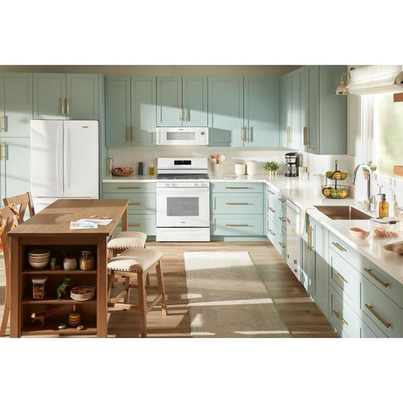 Whirlpool® 24” Stainless Steel Dishwasher with AI Intelligent Wash - 47 dBA WDTA50SAKW