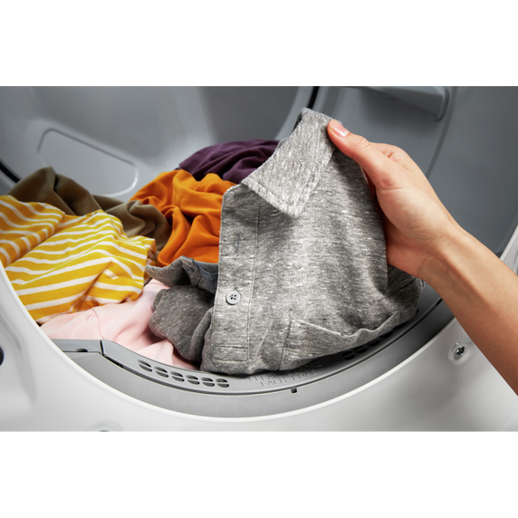 Whirlpool® 7.4 cu.ft Front Load Electric Dryer with Intiutitive Touch Controls, Advanced Moisture Sensing YWED5620HW