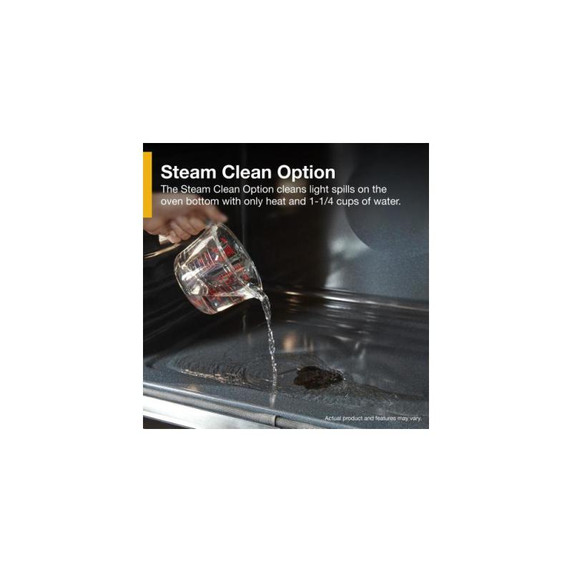 Whirlpool® 5.0 Cu. Ft. Single Self-Cleaning Wall Oven WOES3030LS