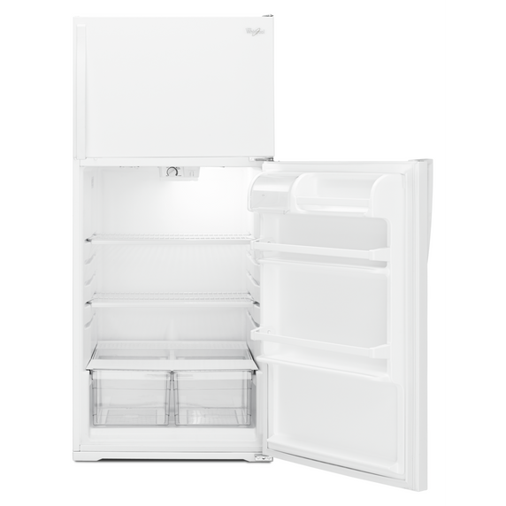 Whirlpool® 28-inch Wide Top Freezer Refrigerator - 14 cu. ft. WRT134TFDW