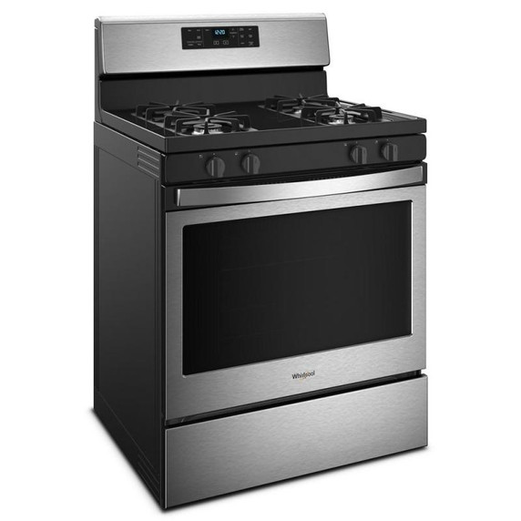 Whirlpool® 5.0 cu. ft. Freestanding Gas Range with Adjustable Self-Cleaning WFG510S0HS