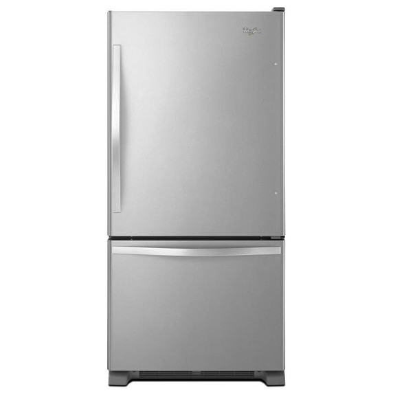Whirlpool® 22 cu. ft. Bottom-Freezer Refrigerator with Freezer Drawer WRB322DMBM