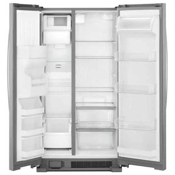 Whirlpool® 36-inch Wide Side-by-Side Refrigerator - 25 cu. ft. WRS335SDHM