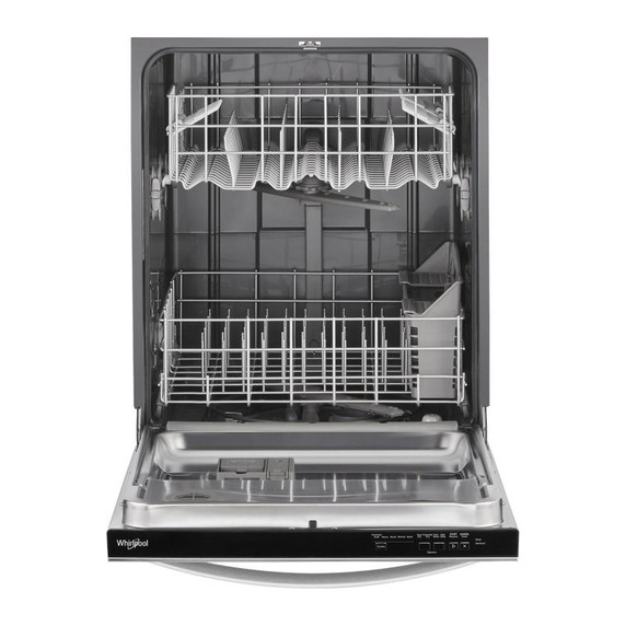 Whirlpool® 24"  Dishwasher with Boost Cycle and Triple Filtration Wash - 55dBA WDT540HAMZ