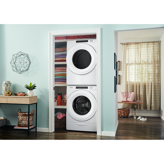 Whirlpool® 5.0 cu. ft. Closet-Depth Front Load Washer with Intuitive Controls WFW560CHW