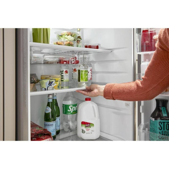 Whirlpool® 28-inch Wide Top-Freezer Refrigerator - 16.6 Cu. Ft. WRTX5328PW