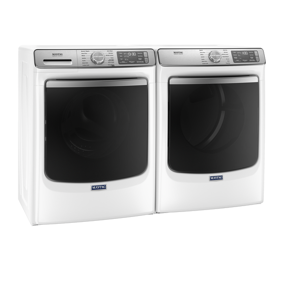 Maytag® Smart Front Load Electric Dryer with Extra Power and Advanced Moisture Sensing with industry-exclusive extra moisture sensor - 7.3 cu. ft. YMED8630HW