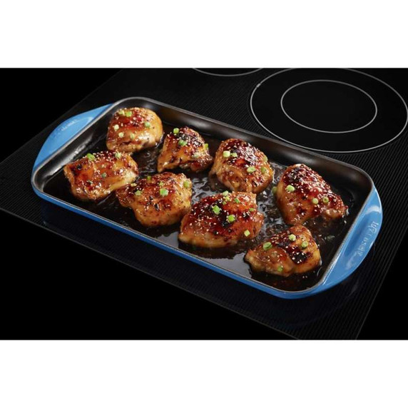 Maytag® 30-Inch Electric Cooktop with Reversible Grill and Griddle MEC8830HB