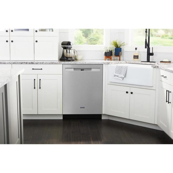 Maytag® Top Control Dishwasher with Dual Power Filtration and PowerBlast® Cycle MDB4949SKZ