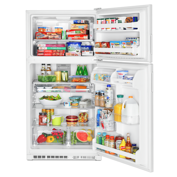 Maytag® 33-Inch Wide Top Freezer Refrigerator with PowerCold® Feature- 21 Cu. Ft. MRT311FFFH