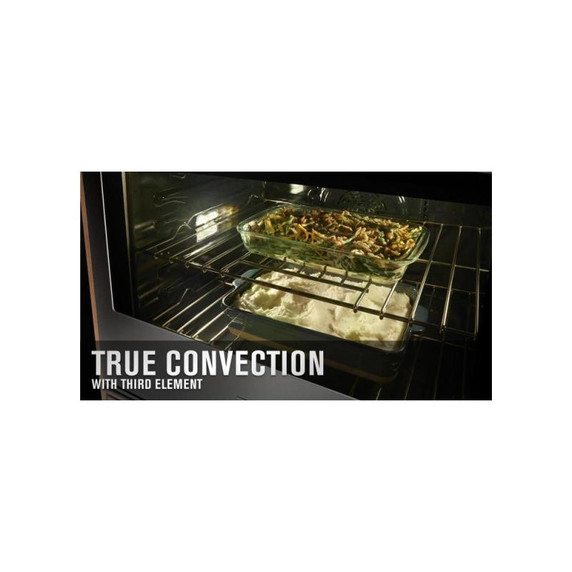 Maytag® 30-inch Double Wall Oven with Air Fry and Basket - 10 cu. ft. MOED6030LZ