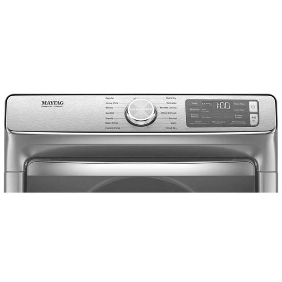 Maytag® Smart Front Load Gas Dryer with Extra Power and Advanced Moisture Sensing with industry-exclusive extra moisture sensor - 7.3 cu. ft. MGD8630HC