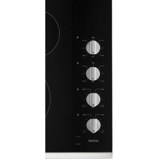Maytag® 30-Inch Electric Cooktop with Reversible Grill and Griddle MEC8830HS
