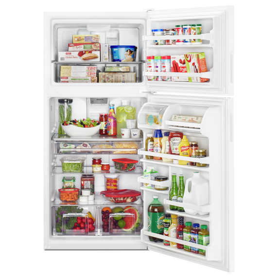 Maytag® 30-Inch Wide Top Freezer Refrigerator with PowerCold® Feature- 18 Cu. Ft. MRT118FFFH