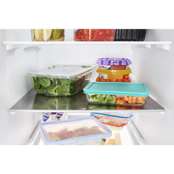 Maytag® 36-Inch Wide Side-by-Side Refrigerator with Exterior Ice and Water Dispenser - 25 Cu. Ft. MSS25C4MGZ