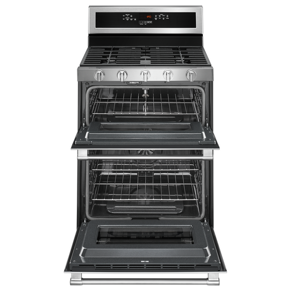 Maytag® 30-Inch Wide Double Oven Gas Range With True Convection - 6.0 Cu. Ft. MGT8800FZ