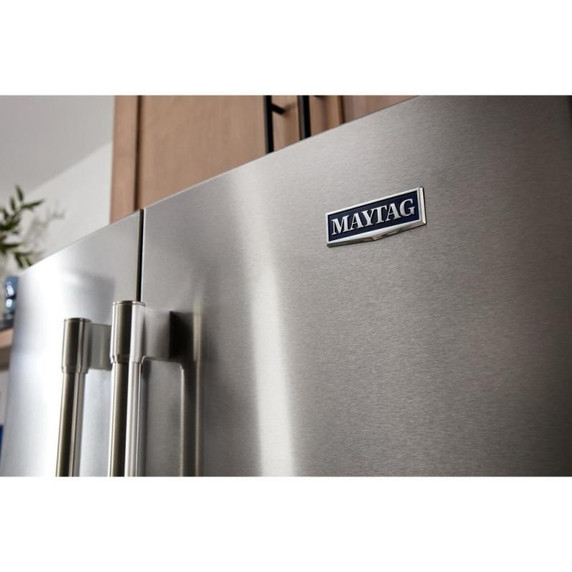 Maytag® 33-Inch Wide French Door Refrigerator with Water Dispenser - 22 Cu. Ft MRFF5033PZ
