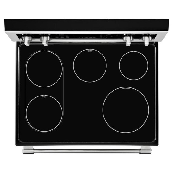 Maytag® 30-Inch Wide Double Oven Electric Range With True Convection - 6.7 Cu. Ft. YMET8800FZ