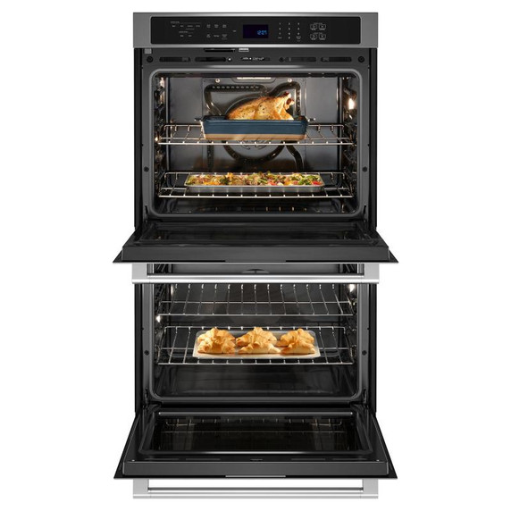 Maytag® 27-inch Double Wall Oven with Air Fry and Basket - 8.6 cu. ft. MOED6027LZ