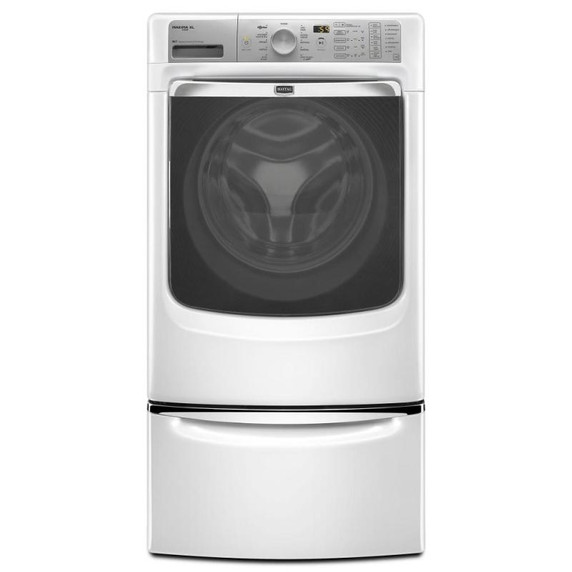 Maytag® 15.5" (39.4 cm) Pedestal for Front Load Washer and Dryer with Storage XHPC155XW