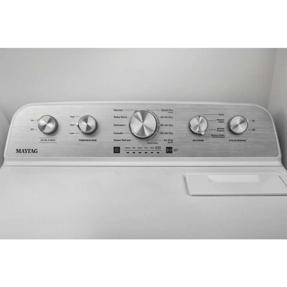 Maytag® Top Load Electric Dryer with Steam-Enhanced Cycles - 7.0 cu. ft. YMED5430MW