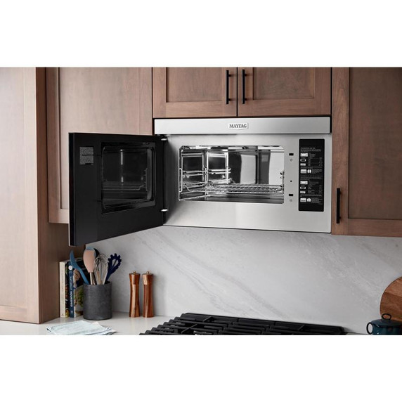 Maytag® Flush Built-In Over-the-Range Microwave-Toaster Oven Combo YMMMF8030PZ Maytag® Flush Built-In Over-the-Range Microwave-Toaster Oven Combo YMMMF8030PZ