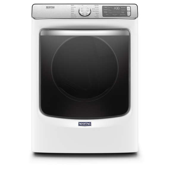 Maytag® Smart Front Load Gas Dryer with Extra Power and Advanced Moisture Sensing Plus - 7.3 cu. ft. MGD8630HW