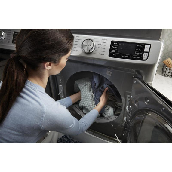 Maytag® Front Load Washer with Extra Power and 16-Hr Fresh Hold® option - 5.5 cu. ft. MHW6630HC Maytag® Front Load Washer with Extra Power and 16-Hr Fresh Hold® option - 5.5 cu. ft. MHW6630HC