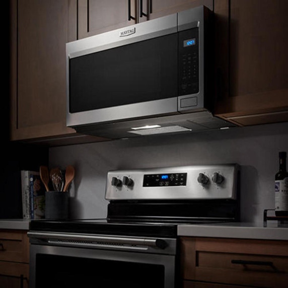 Maytag® Over-The-Range Microwave with Non-Stick Interior Coating - 1.7 Cu. Ft. YMMMS4230PZ