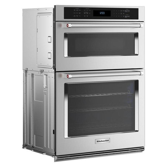 KitchenAid® 27" Combination Microwave Wall Oven with Air Fry Mode KOEC527PSS