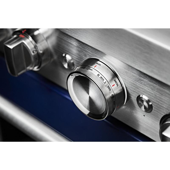 KitchenAid® 36'' Smart Commercial-Style Gas Range with 6 Burners KFGC506JIB KitchenAid® 36'' Smart Commercial-Style Gas Range with 6 Burners KFGC506JIB