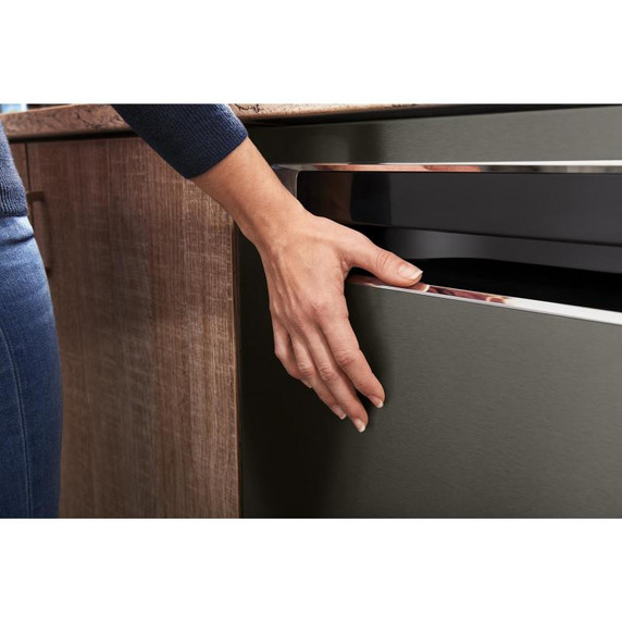 Kitchenaid® 44 dBA Dishwasher in PrintShield™ Finish with 360° Max Jets™ Third Rack KDFM404KBS