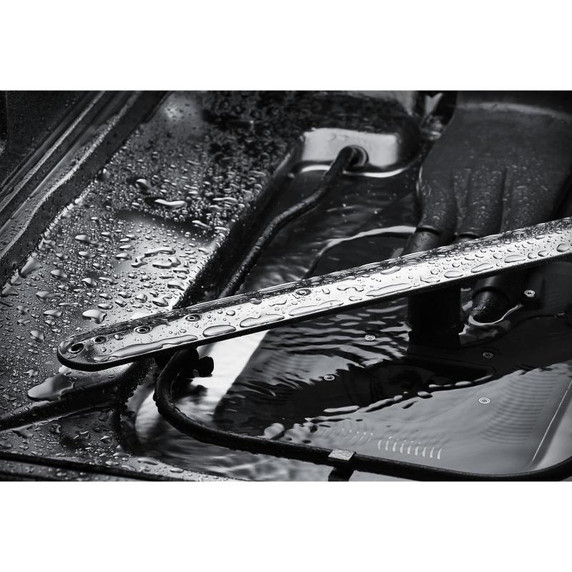 Kitchenaid® 44 dBA Dishwasher in PrintShield™ Finish with 360° Max Jets™ Third Rack KDFM404KBS