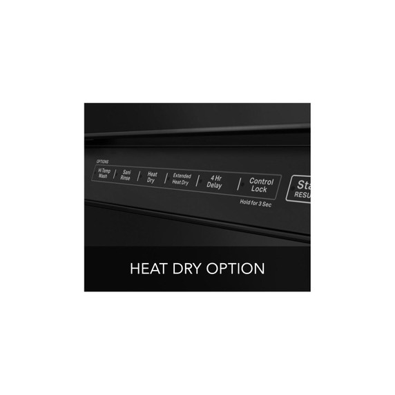 KitchenAid® 39 dBA Dishwasher with Third Level Utensil Rack KDFE204KBL KitchenAid® 39 dBA Dishwasher with Third Level Utensil Rack KDFE204KBL