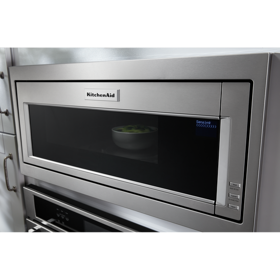 Kitchenaid® 900 Watt Built-In Low Profile Microwave with Slim Trim Kit YKMBT5011KS