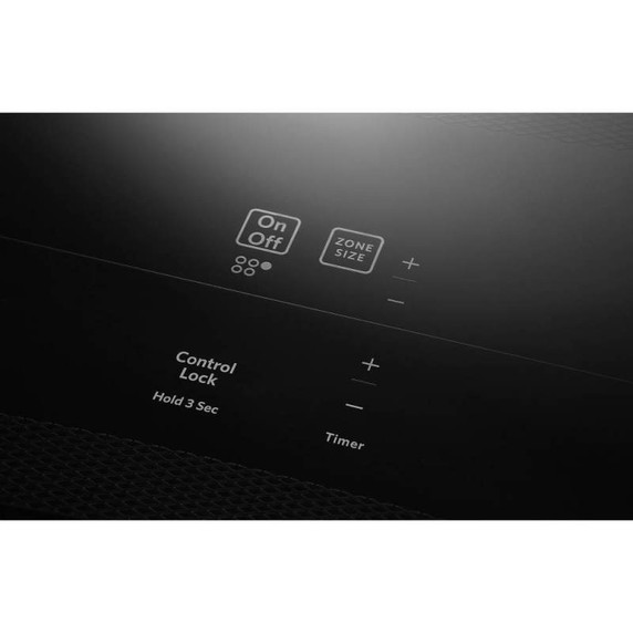 Kitchenaid® 30" Electric Cooktop with 5 Elements and Touch-Activated Controls KCES950KBL