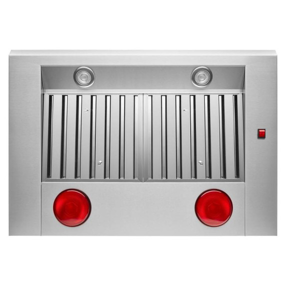 Kitchenaid® 36" 585 or 1170 CFM Motor Class Commercial-Style Wall-Mount Canopy Range Hood KVWC956KSS