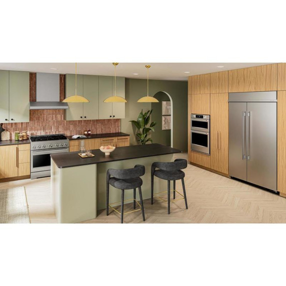 Kitchenaid® 36" 585 or 1170 CFM Motor Class Commercial-Style Wall-Mount Canopy Range Hood KVWC956KSS