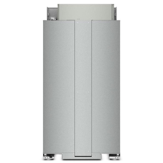 Kitchenaid® 25.1 Cu. Ft. 42" Built-In Side-by-Side Refrigerator with Ice and Water Dispenser KBSD702MSS
