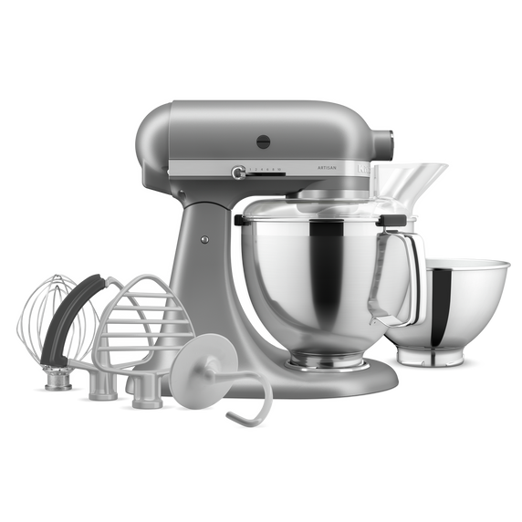 Kitchenaid® Artisan® Series 5 Quart Tilt-Head Stand Mixer with Premium Accessory Pack KSM195PSCU