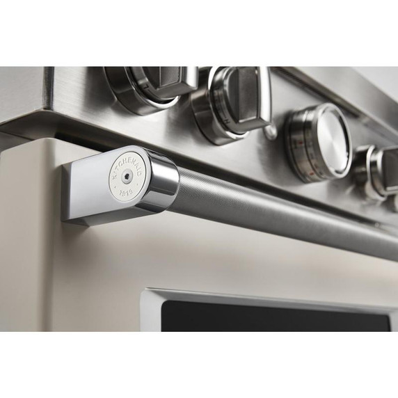 KitchenAid® 30'' Smart Commercial-Style Gas Range with 4 Burners KFGC500JMH