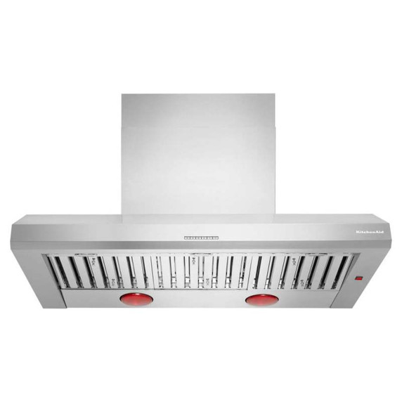 Kitchenaid® 48'' 585 or 1170 CFM Motor Class Commercial-Style Wall-Mount Canopy Range Hood KVWC958KSS