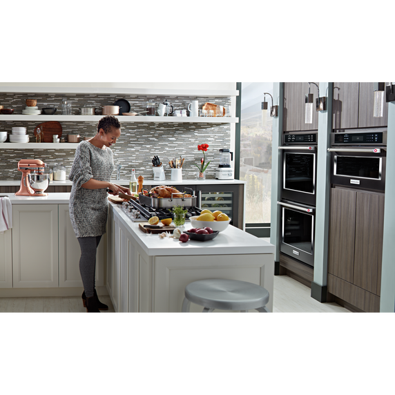 Kitchenaid® 30 Double Wall Oven with Even-Heat™ True Convection KODE500EBS