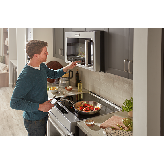 Kitchenaid® 30 Single Wall Oven with Even-Heat™ True Convection KOSE500ESS