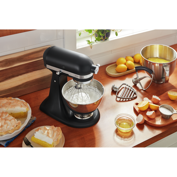 Kitchenaid® Artisan® Series 5 Quart Tilt-Head Stand Mixer with Premium Accessory Pack KSM195PSBM