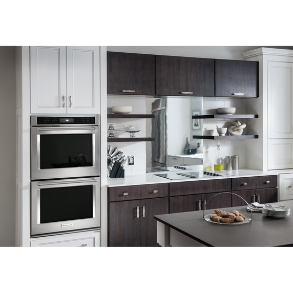 Kitchenaid® 30 Double Wall Oven with Even-Heat™ True Convection KODE500ESS