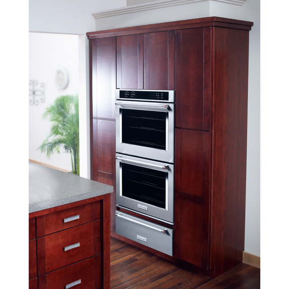 Kitchenaid® 30 Double Wall Oven with Even-Heat™ True Convection KODE500ESS