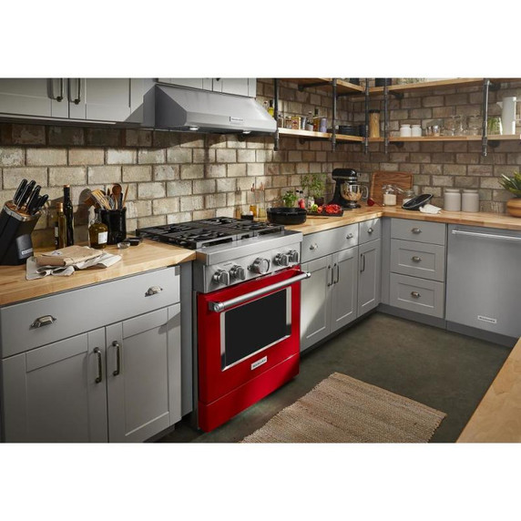 Kitchenaid® 30" 585 CFM Motor Class Commercial-Style Under-Cabinet Range Hood System KVUC600KSS